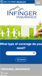 Mobile Screenshot of infingerinsurance.com